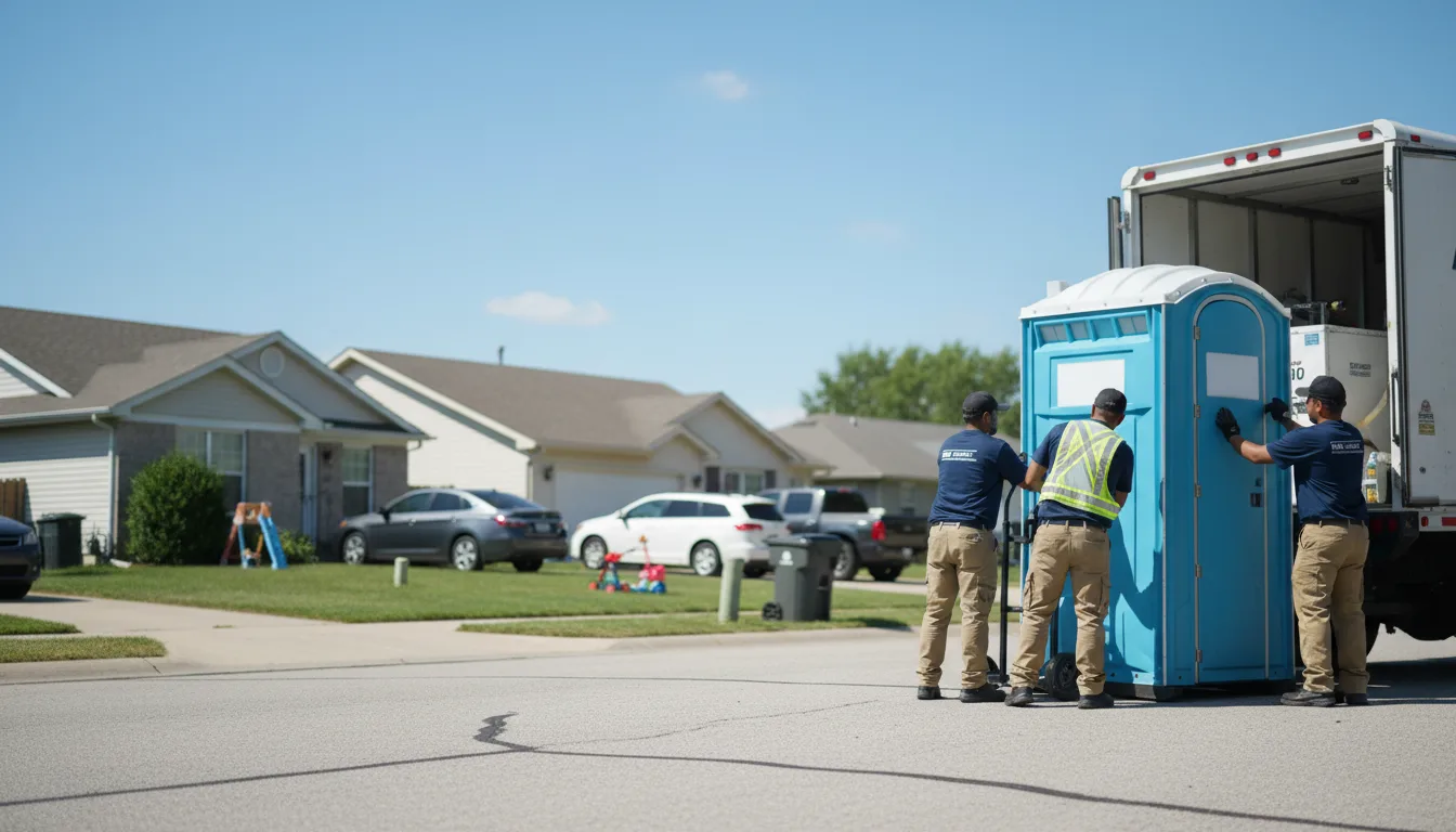 Standard Porta Potty Rentals in Napoleon, MI near me
